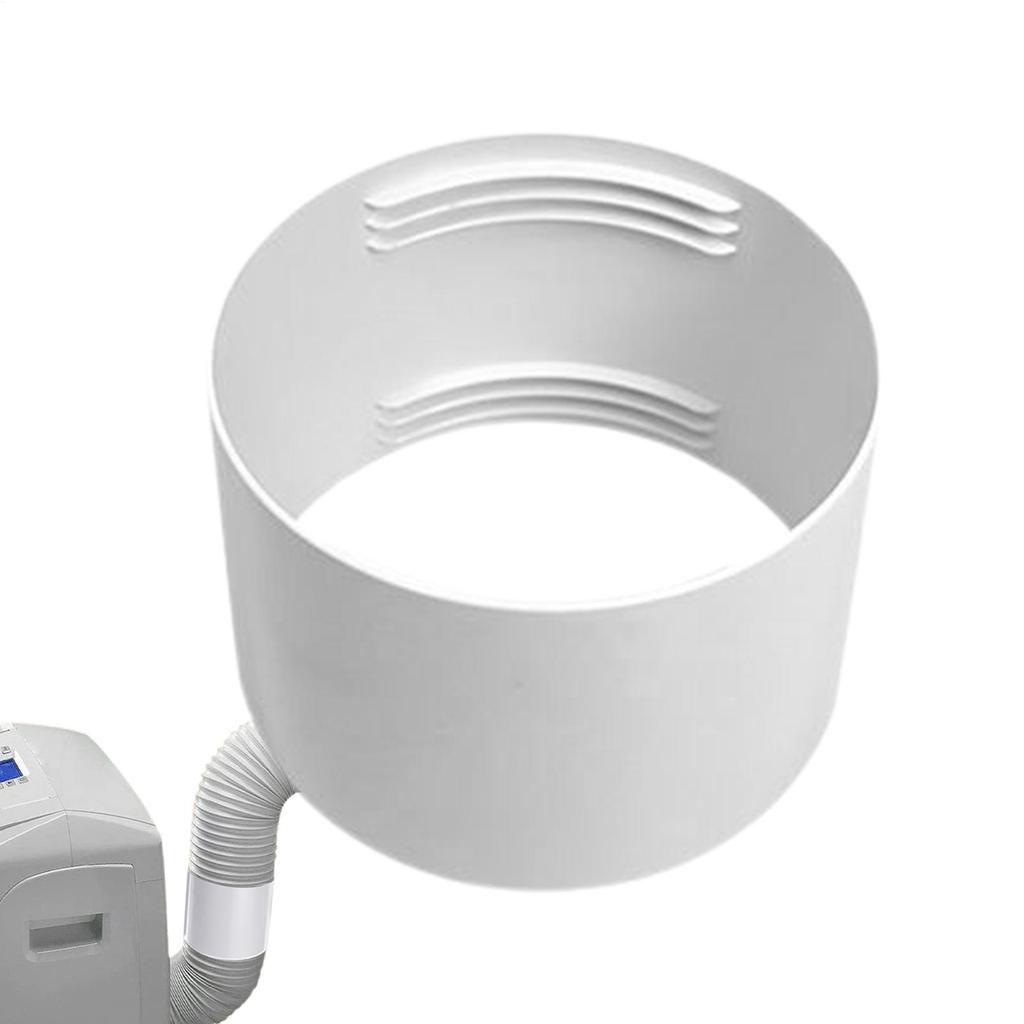 Tragbarer Klimaanlagen-Abluftschlauch-Kuppler 5,9" Klimaanlagen-Schlauchkupplungsadapter AC-Schlauchverbinder für Rechtslauf