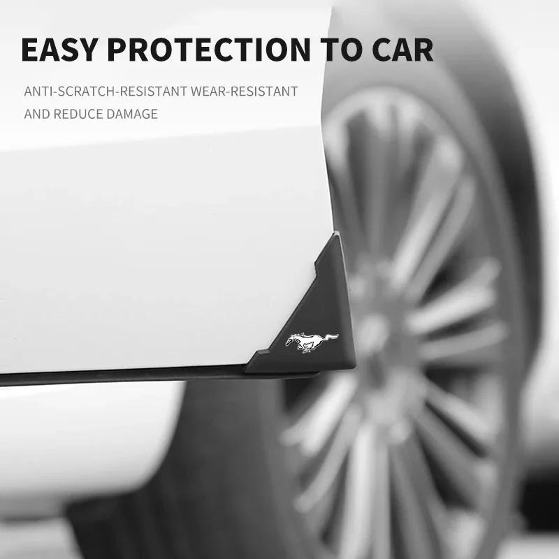 2Pcs Car  Angle Protector Anti-collision Sticker 2005 2006 2007 2008 2009 2010 2014 2015 Shelby