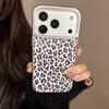 Kreativní pouzdro na telefon s leopardím vzorem pro iPhone 16 a iPhone 17