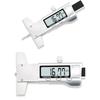 0.01mm Precision Digital Tread Depth Gauge - 0-25mm LCD Stainless Steel Caliper with Metric/Inch Interchange for Tyres
