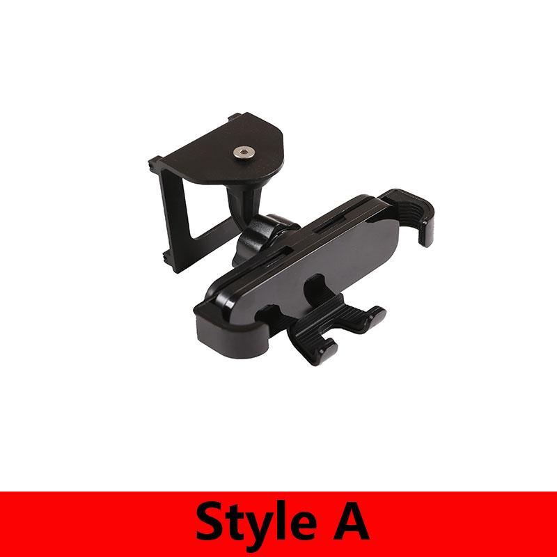 

For Porsche Cayenne 2018-2025 aluminum alloy Black Car Air Vent Mobile Phone Holder GPS Navigation Bracket Car Accessories