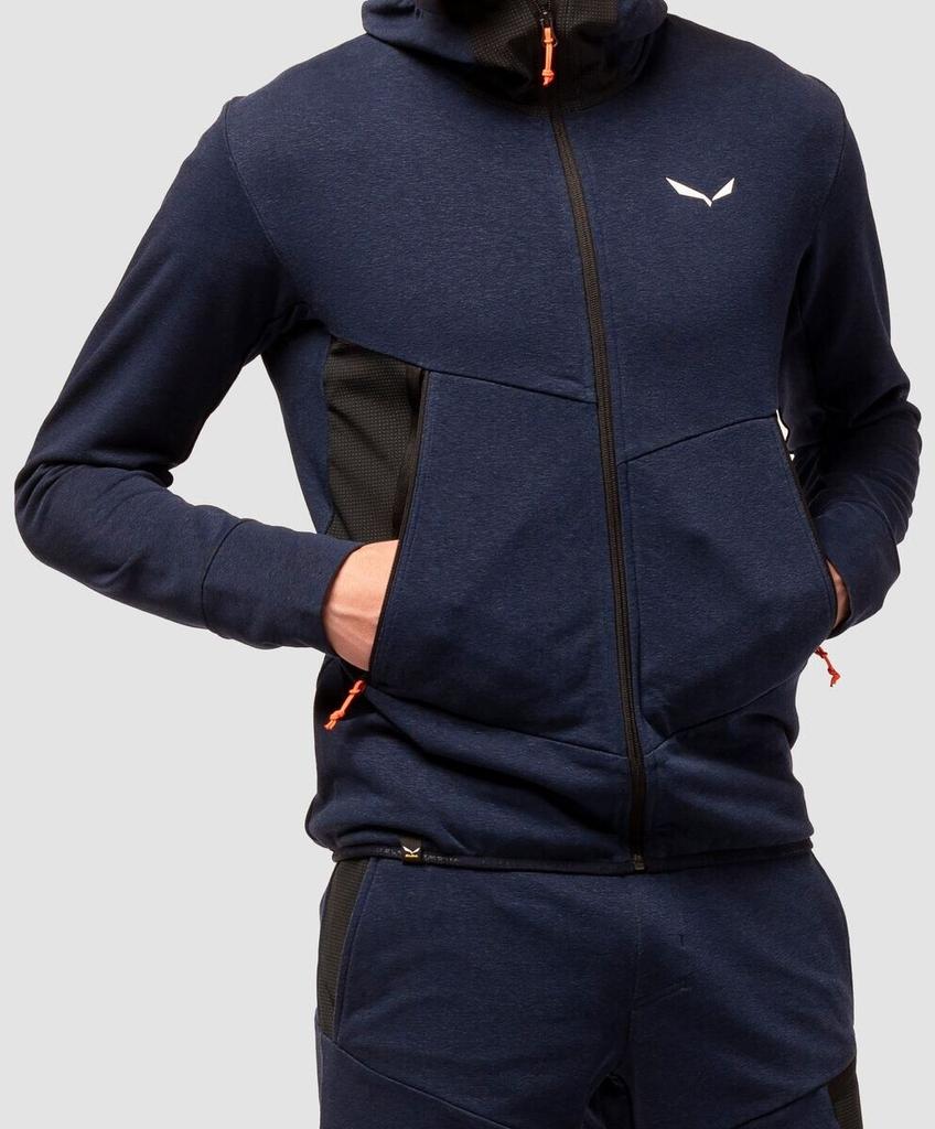 Jacket Salewa Lavaredo Hemp Hooded Jacket Men Men Java Blue