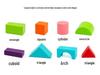 100-Piece Colorful Wooden Building Blocks: Early Education Shape Matching Puzzle for Children