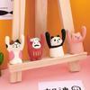 Messege Hand Raising Card Clip Resin Photo Stander Clip Lovely Desktop Memo Clip Holder  Office