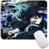 Anime Standard Mouse Pad Demon Slayer Gamer Mouse Mat Small Gaming Mousepad Travel Mouse Mats Non-Slip Office Mousemats