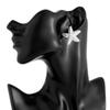 Trendige goldfarbene Ohrstecker mit Seestern-Imitation für Damen, exquisite kleine Stern-Ohrringe, Sommer-Strand-Alltagsschmuck