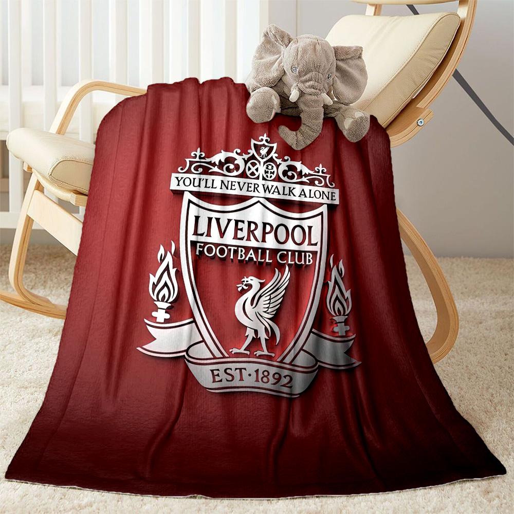 Liverpool Football Club Blanket Ultrasoft Suitable For Chair Picnics Office For All Occasions Modern Style Perfect Gift For Relatives And Friends