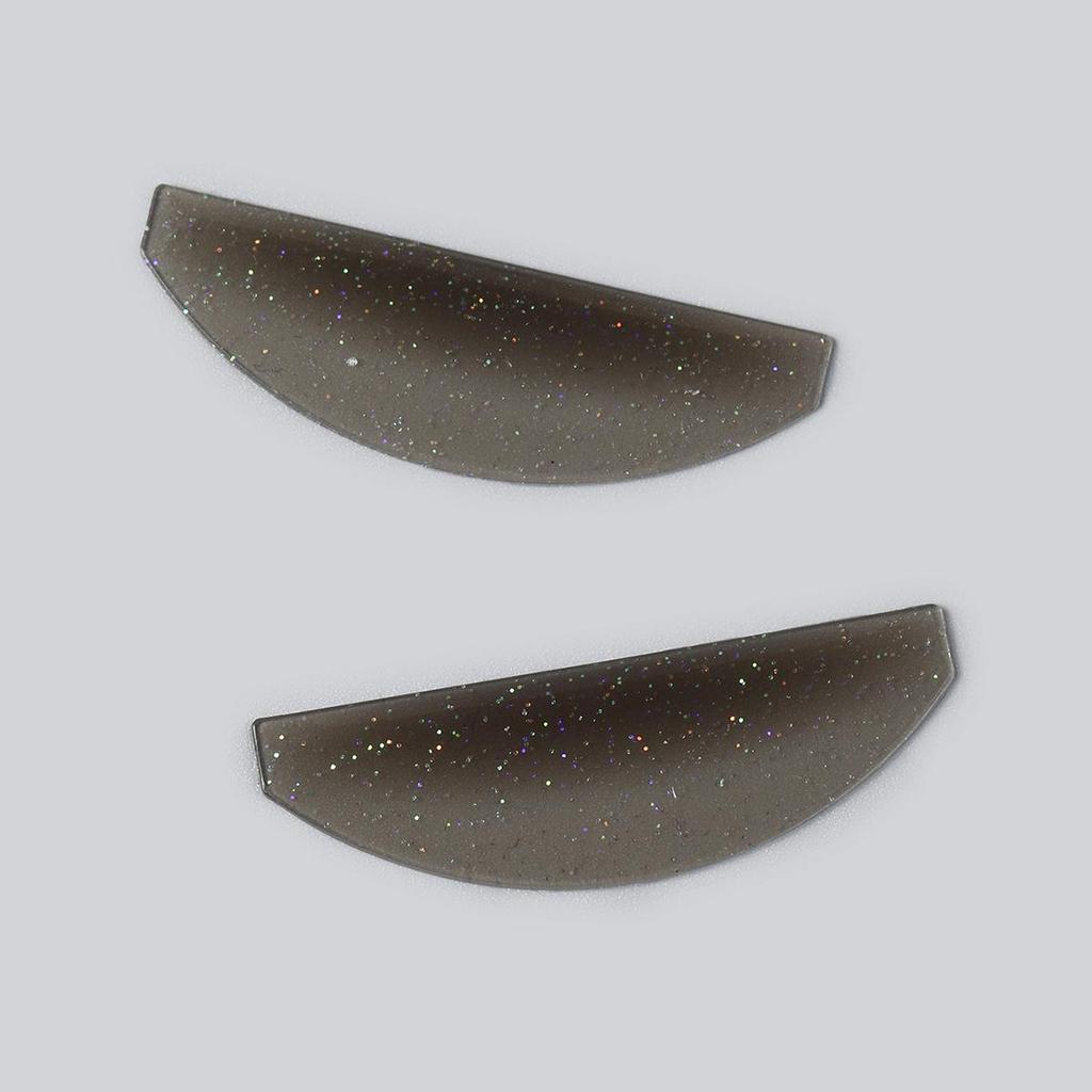 BLACKWINGS 1 Pair Eyelash Perm Silicone Pads, Curling Pads for Lash Lift, with Size Guide Chart, Hypoallergenic Reusable Accessories