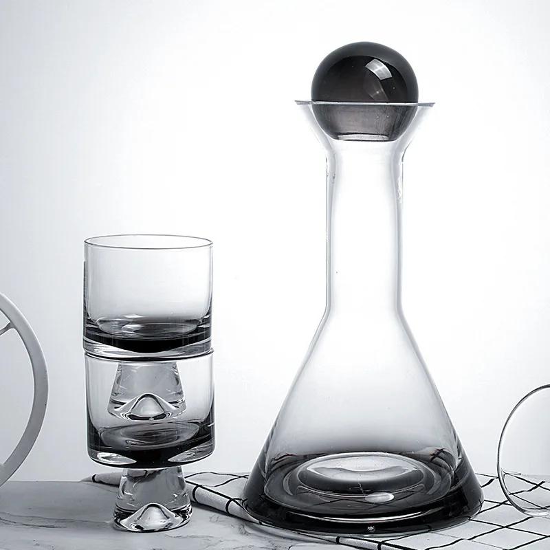 Borosilicate Glass Water Kettle, Tea Pot, Water Cup, Heat-Resistant Glass Bottle, Water Pitcher, Beverage Dispenser, 1.5L, 260ml