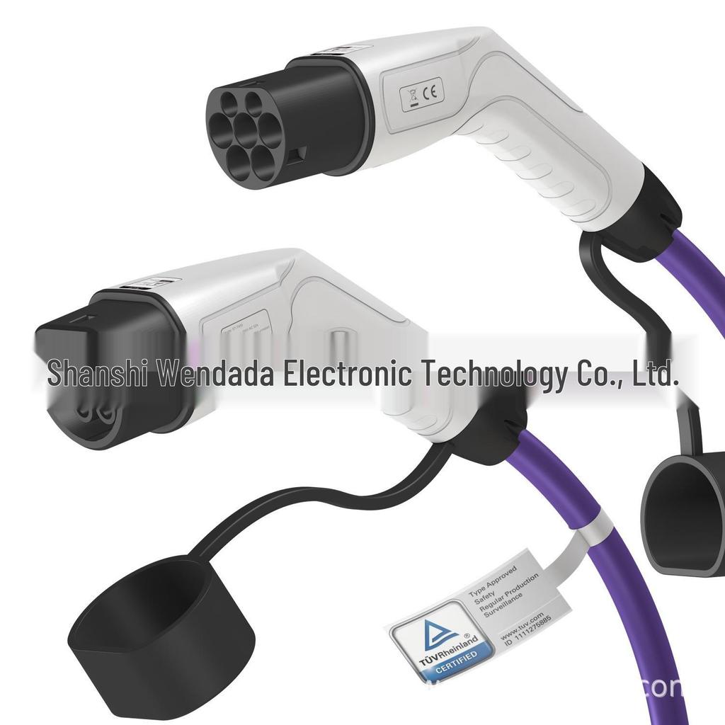 European Standard Dual-Head 16A/32A AC Portable Charger with Multiple Power Options