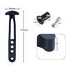 Rubber Latch Band Convenient Reusable Portable Rubber Latch Band Boat Telescoping Ladder Latch Band Replacement Boat Ladder Strap