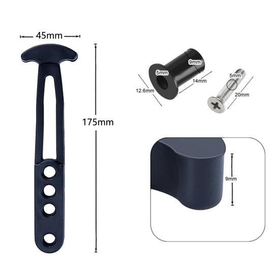 Rubber Latch Band Convenient Reusable Portable Rubber Latch Band Boat Telescoping Ladder Latch Band Replacement Boat Ladder Strap