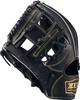 ZETT Youth Baseball Soft Black BJGB74510F Glove, Steer, All-Around, Left-Handed Throw, (1900), Size SS,