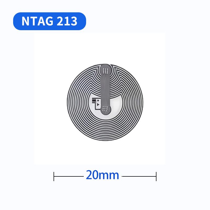 High-Frequency NFC Self-Adhesive Label Sticker with 14443A Protocol for Website Link Sharing.
