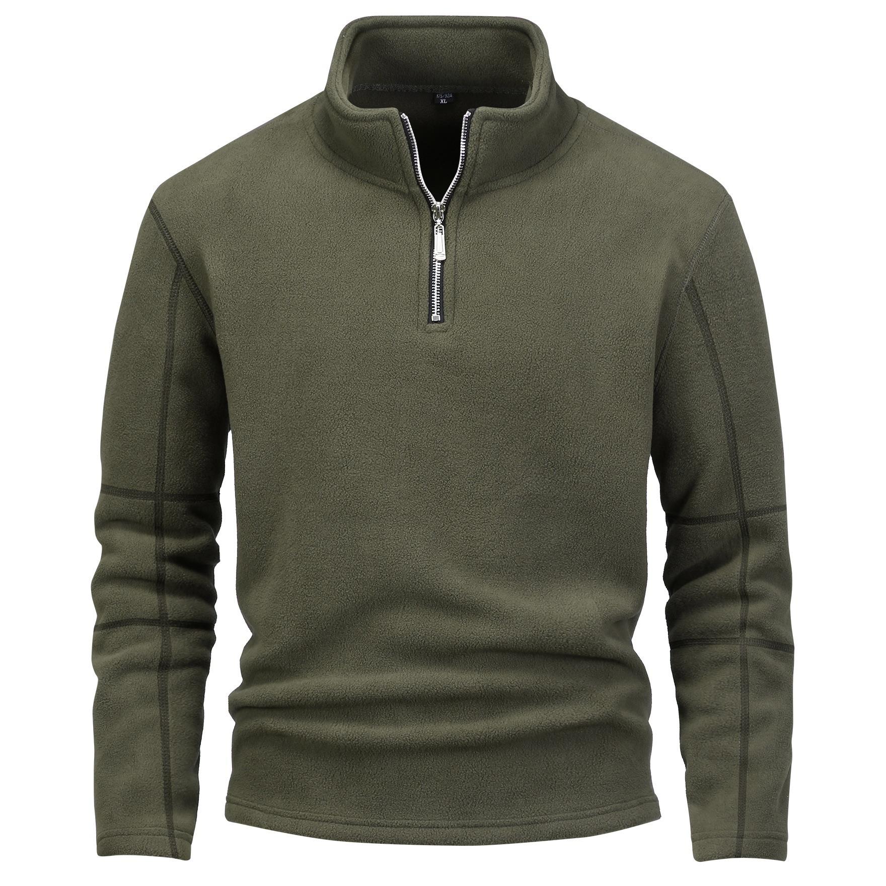 

Куртка флисовая утолщенная мужская куртка осень и зима свитер большого размера 3XL