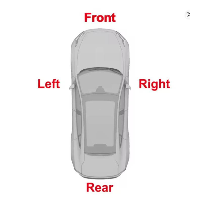1498204-00-B 1498205-00-B For Tesla Model Y Front Door Trim Tweeter Speaker Horn Cover Sound Cover Accesorios Para Auto +