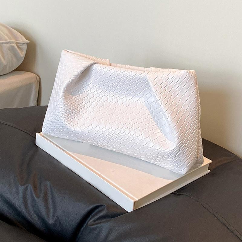 Velkokapacitní taška přes rameno Nová móda Populární Pletená Dojíždění Jednoduché Psaníčko Retro Večerní Kapsa na telefon