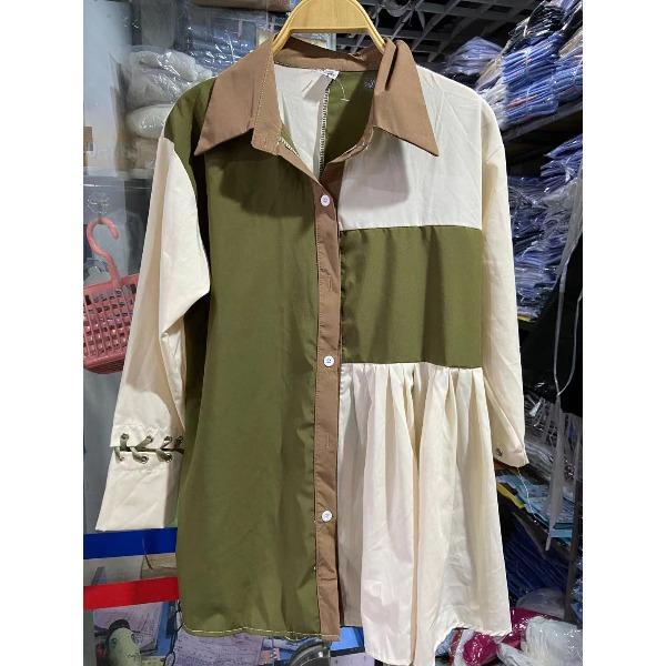 

Women s Long Sleeved Shirt Spring Design and French Temperament Worn As An Outerwear XL