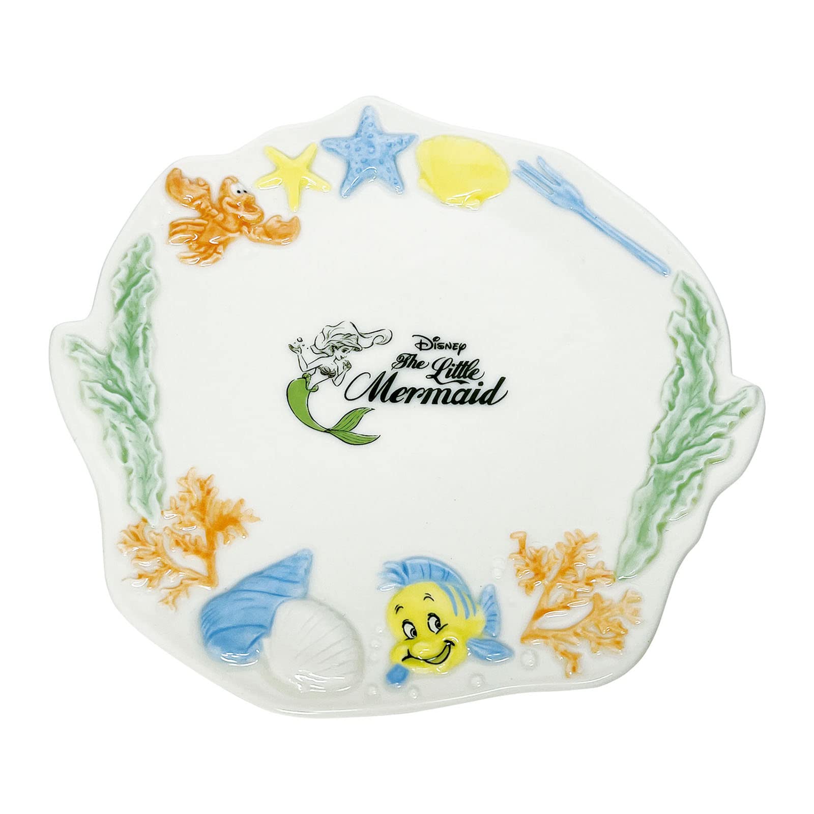 

Sun Art Disney The Little Mermaid Ariel Plate, Approx. 17cm, Relief, SAN4050