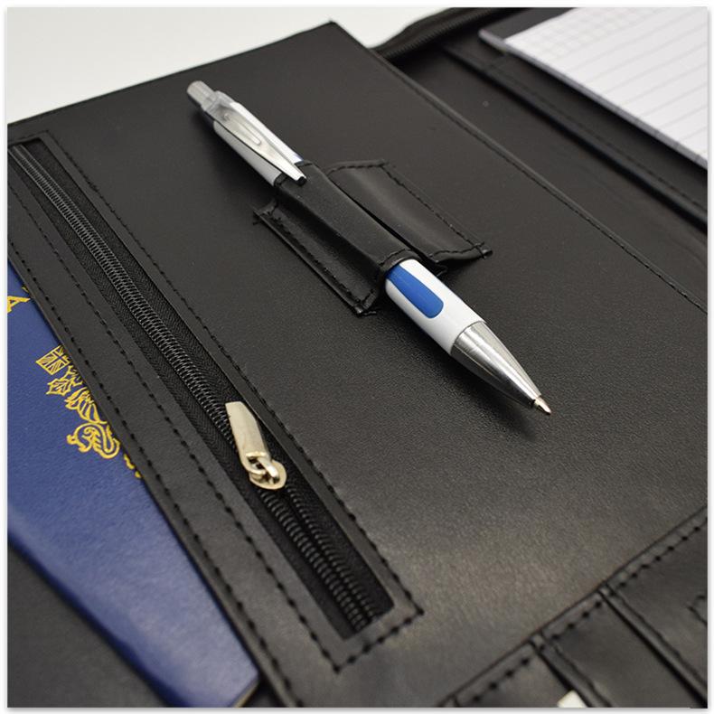 PU Business Multifunktions-Managermappe für Verhandlungen und Dokumentenunterzeichnung