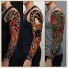 Tatuaż naklejka na ramię ryba koi japońskie demony tatuaż wodny ręce nogi body art