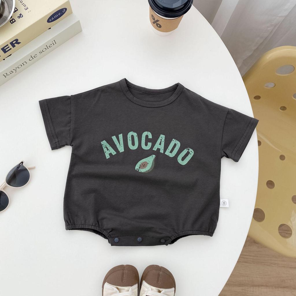 Unisex Baby Summer Short Sleeve Jumpsuit - Newborn Stylish Bodysuit Outerwear