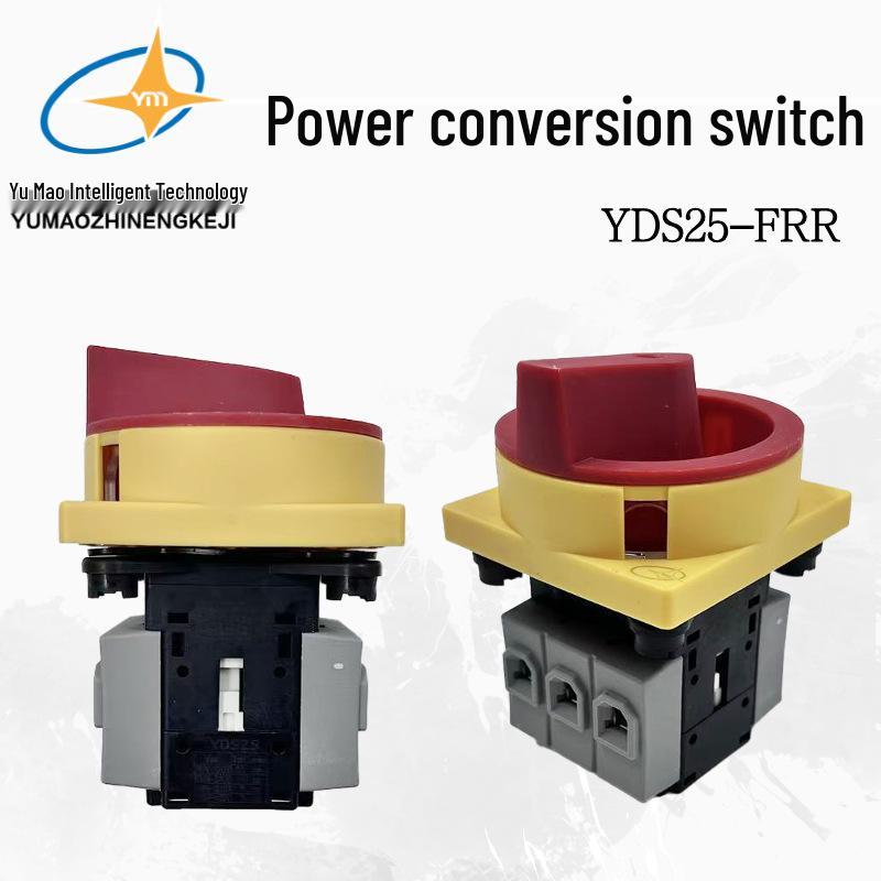 

Yumei Power Conversion Switch YDS25-FRR, 25A, 690VAC.