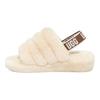 UGG Fluff Yeah Sheepskin Comfortable Thick Sole Fashion Slippers Women Slippers Natural 1095119-NAT