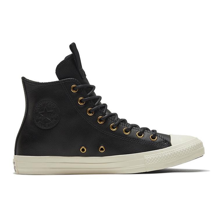 Chuck Taylor All Star Converse Leather High 'Black Egret' 169658C