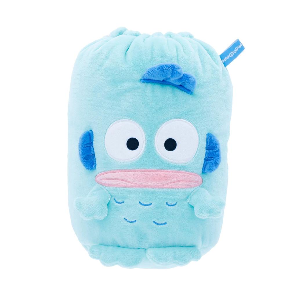 Marushin Mascot Drawstring Blanket Sanrio Hangyodon Fluffy Hangyodon H70 X W100cm Blanket Cute Fluffy Stylish Cold Weather Goods 3245012300 Approx.