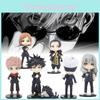 Jujutsu Kaisen 6pcs Figurine Anime Model Cake Ornament Festival Xmas Garnish
