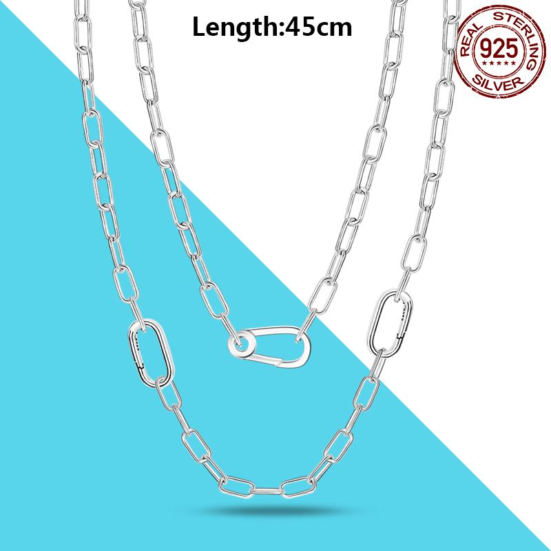 925 Silver Me Series Eye Medallion Pendant Charms for Bracelet Necklace DIY Link Earring Styling Two-ring Connector Jewelry