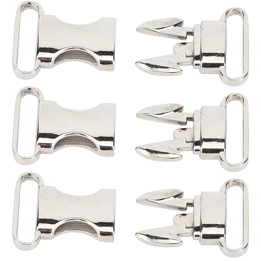 3Pcs Lightweight Quick Release Buckles Adjustable Webbing Buckle Outdoor Activities