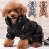 5 Farben Katze Hund Daunenjacke Winter Kleine Mittlere Hunde Kleidung für Hunde Shih Tzu Bulldogge Overall Welpenmantel Haustierkleidung Overalls