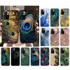 Handyhülle für Xiaomi Poco C71 15T 14T Pro Redmi note 15 14 14 13 Pro Redmi A5 15C 13C Pfauenvogel