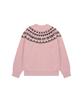 Opeunyadeu(Owai) Nordic Logo Hairy Knit - Pink