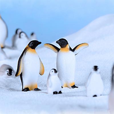 1pc Bricolage Artisanat Mini Pingouin d'Hiver Phoque Flocon de Neige Iceberg Figurine Miniature Figurines Pour Statue de Fée Artisanat Décoration de Maison
