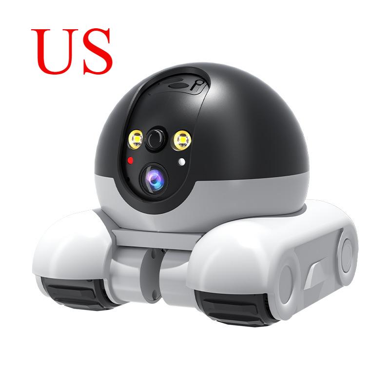 Popular Recommendation Ai Automatic Tracking Household High Definition One-Click Pet Dual Screen Wireless Pet Surveillance Camera