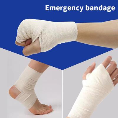 1Roll 7.5cm X 4.5m Elastic Compression Bandage Wrap With Hooks Athletic Sport Support Tape For Ankle,Wrist,Arm,Leg First Aid