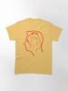Depeche Mode Members Matryoshka Profile Red Outline Black Background Classic T-Shirt