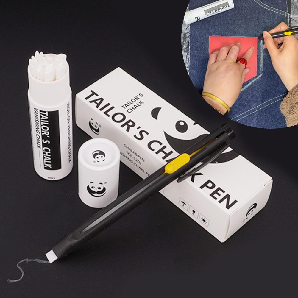 White Scratch Chalk Sewing Invisible Scratch Powder Chalk Free Plastic Replacement Refill Industrial Sewing Machine Spare Parts
