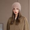New Colored Diamond Hat Women's Winter Outdoor Fashion Thickened Warm Knitted Hat
