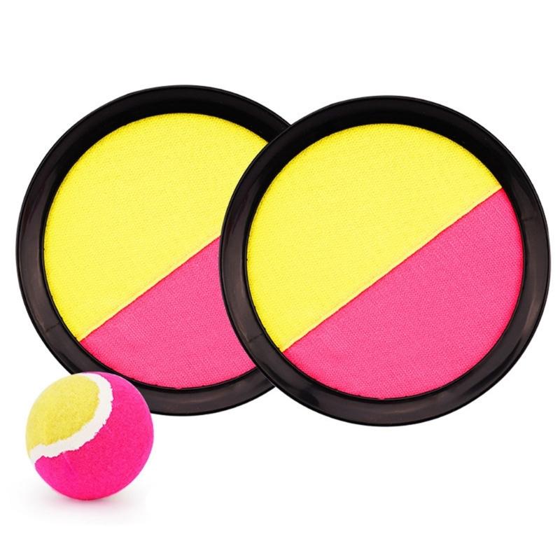 Adhesive Plate and Ball Toy For Toddler Safe Sticky Ball Training Game Family Bonding Activity Throwing Game for Party