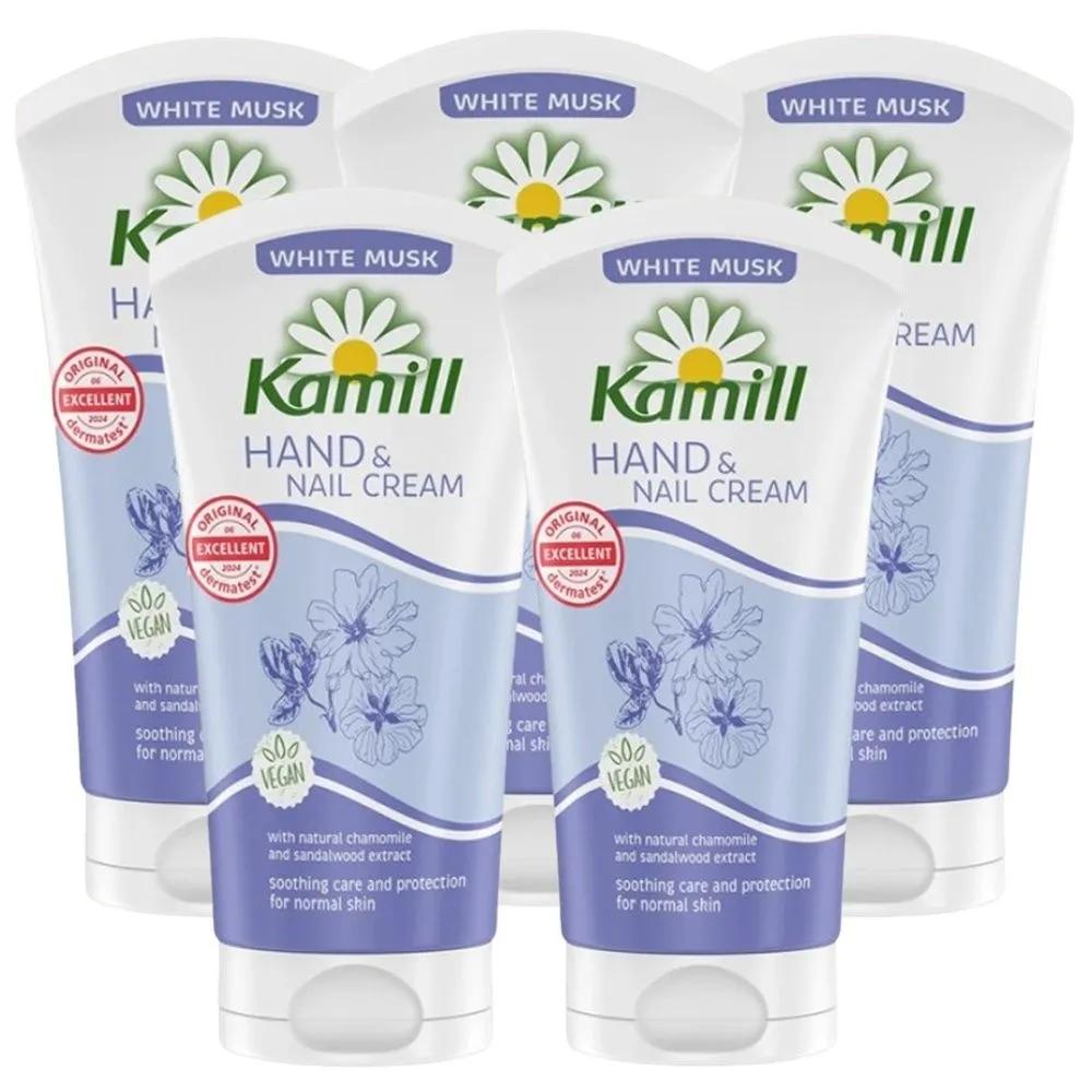 Kamill Hand Cream White Musk 75ML 5 Pieces