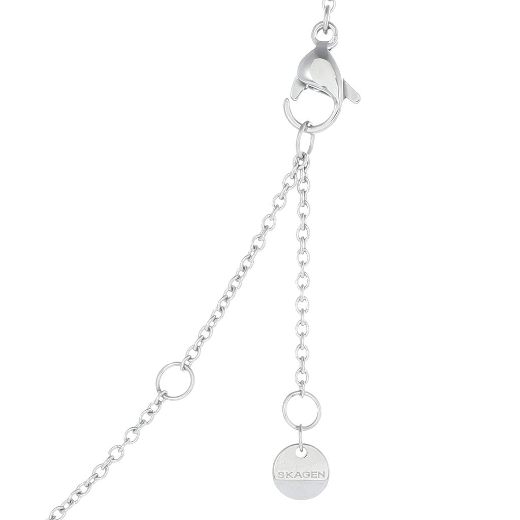 Skagen Women's ESSENTIAL WAVES Stainless Steel Chain Necklace, SKJ1795040