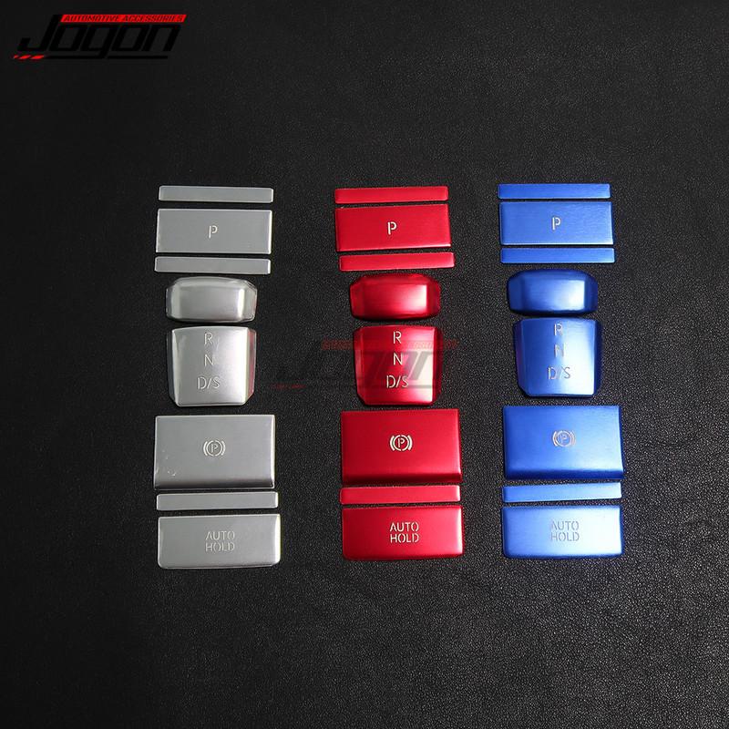For VW Golf 8 MK8 Rline R GTI   Car Interior Gear Shift Knob Handbrake Auto Hold Button P Switch Sticker Strip Trim