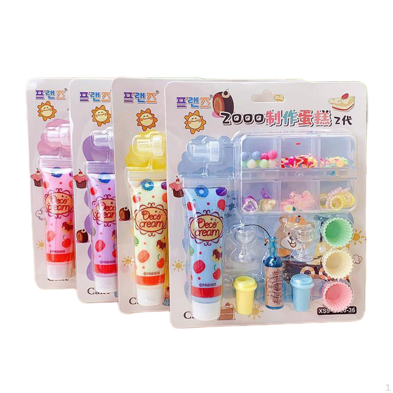 

Cream Glue Craft Kits Art and Gifts DIY Set Simulation