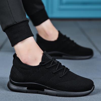 Netzschuhe Brettschuhe Freizeit-Netzschuhe Schwarze Sportschuhe Untermodelle Rein Schwarze Trendschuhe Atmungsaktiv