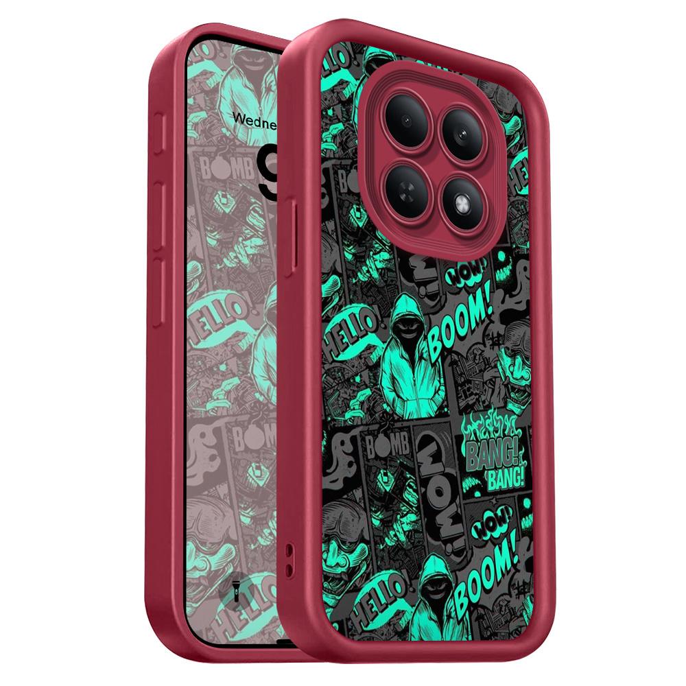 Dark Clown Phone Case For Xiaomi Redmi Note 15 14  13 12 12S 11 11S 10 Pro Plus 4G 5G Staircase Soft Cover Redmi Note 10 Pro
