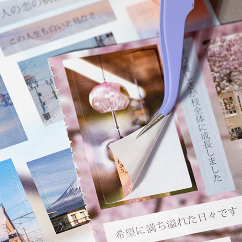 20 Sheets Limited Time Series Decorative Handmade Scrapbooking Material Diary Album Craft Supplies Die Cut Stickers Book